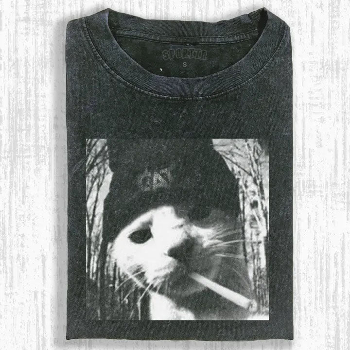 WACKY CAT T-SHIRT