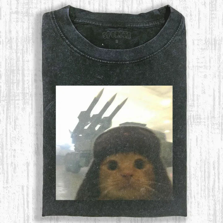 WACKY CAT T-SHIRT