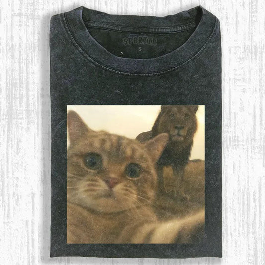 WACKY CAT T-SHIRT