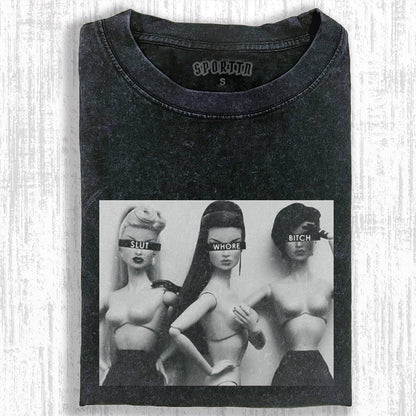 BARBIE EMOJI MEME ICON PFP T-SHIRT