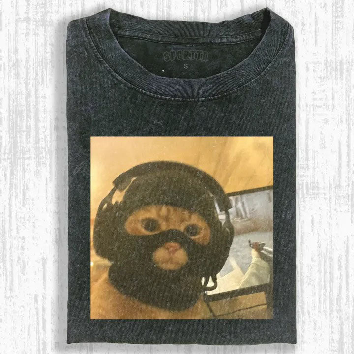 FUNNY CAT T-SHIRT