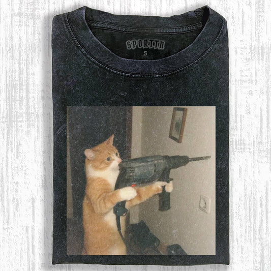 FUNNY CAT T-SHIRT