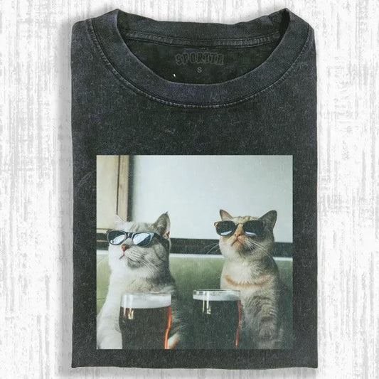 WACKY CAT T-SHIRT