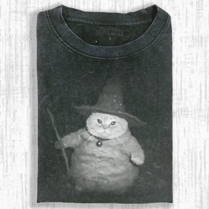 WIZARD CAT T-SHIRT