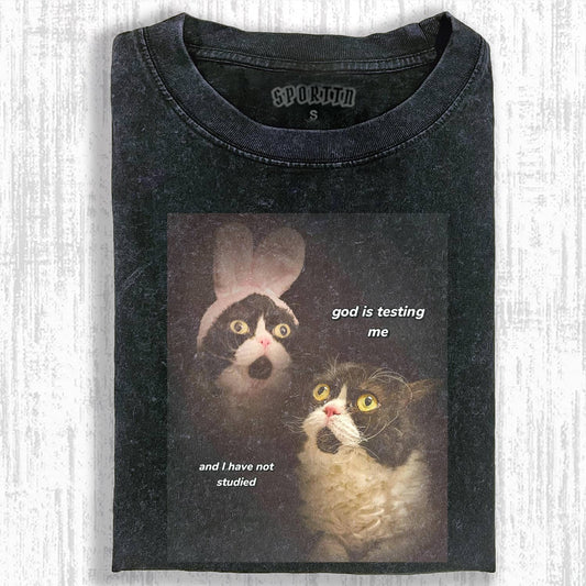FUNNY CAT T-SHIRT