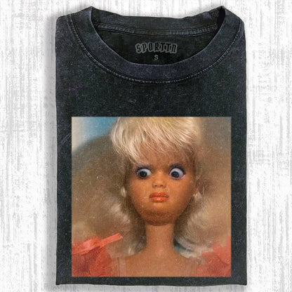 BARBIE EMOJI MEME ICON T-SHIRT