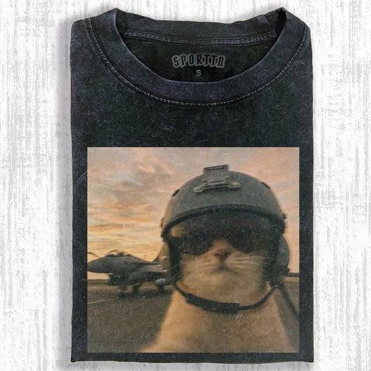 WACKY CAT  T-SHIRT