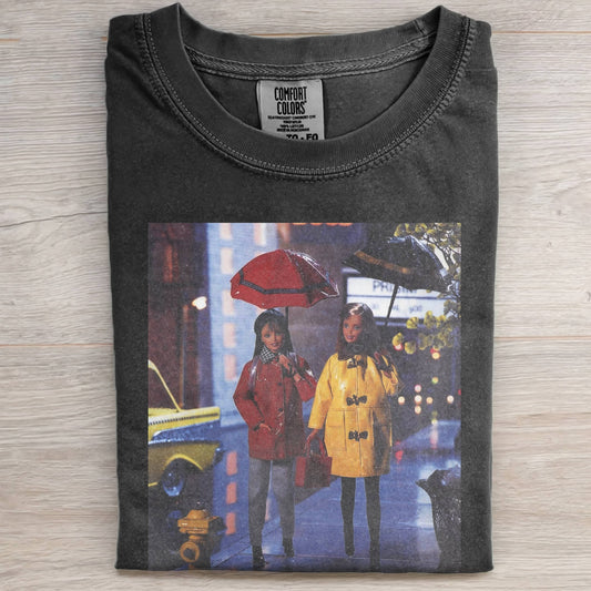 2 BARBIECORE IN THE RAIN  T-SHIRT