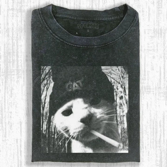 WACKY CAT T-SHIRT