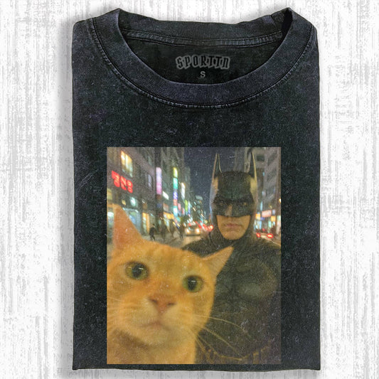 FUNNY CAT MEME ICON PFP T-SHIRT